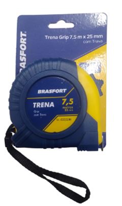 BRASFORT - TRENA GRIP 7.5X25MM COM TRAVA AUTOMATICA