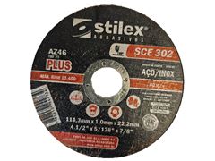STILEX - DISCO CORTE INOX  4.5X1.0X22 7/8