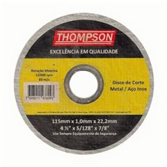 THOMPSON NACION - DISCO CORTE INOX  4.5X1.0X22 7/8