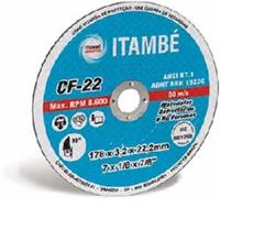 ITAMBE  - DISCO REFRATORIO  4.3/8X3.2X20 49/62