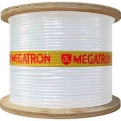 MEGATRON - FIO COAXIAL BRANCO 95% RG6 300M