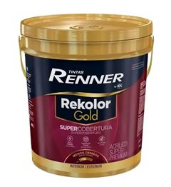 PPG RENNER - LATEX REKOLOR GOLD FOSCO BRANCO 16L