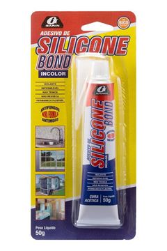 GARIN - SILICONE 050G INCOLOR BLISTER